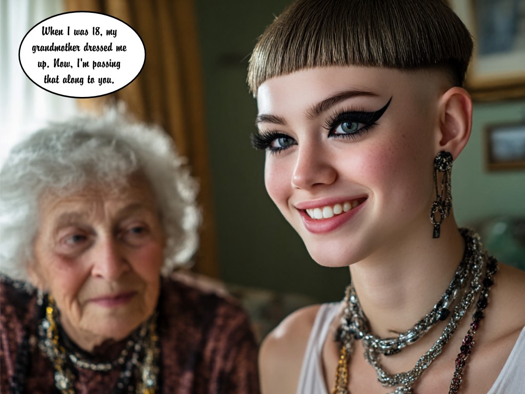 Grandmother-Grandson